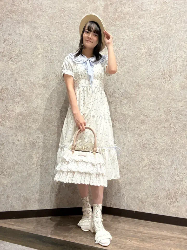 レースリボン付き雑材風ハット【期間限定価格】 | POETIQUE | axes