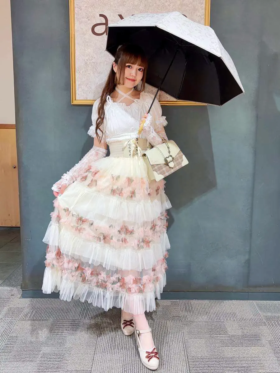 フラワーレースシュシュ | 雑貨 | axes femme 公式オンラインショップ