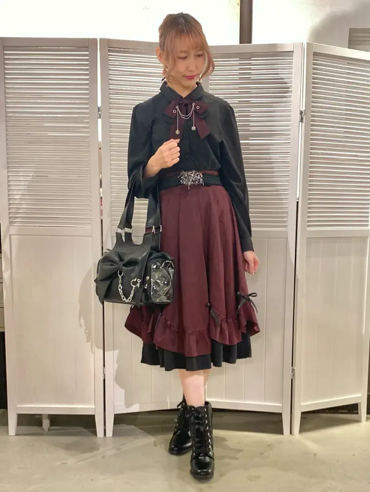繊翳の薔薇十字ゴムベルト | axes femme -outlet- | axes femme 公式