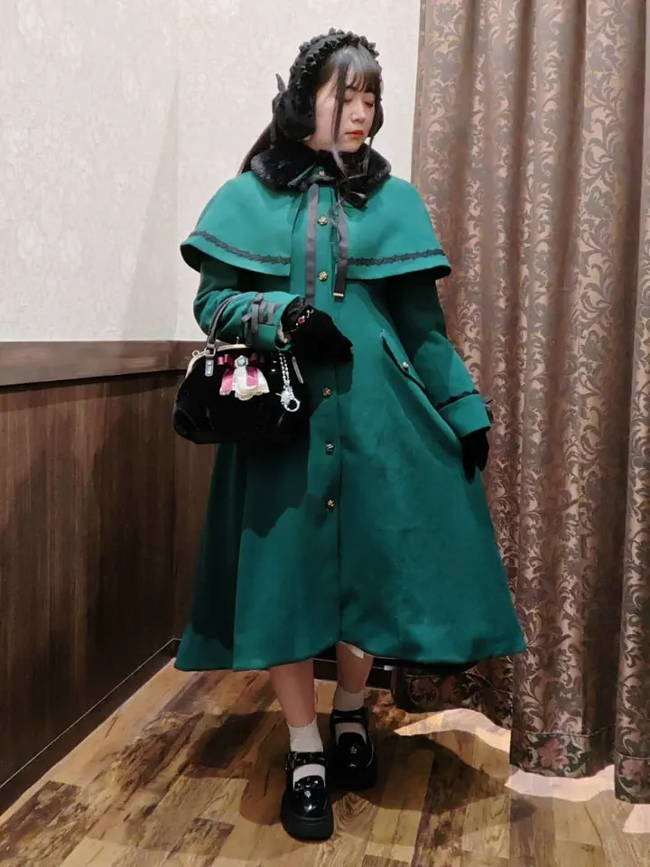 ケープセットバッスルコート【期間限定価格】 | axes femme -outlet