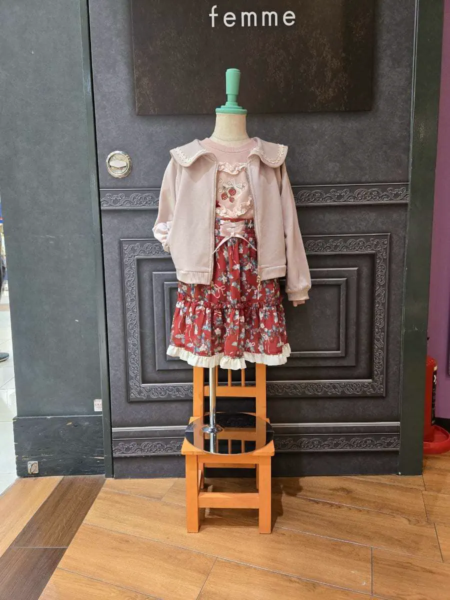 苺⭐︎SALE中① いちご柄スカート【10％OFF対象】 | kids | axes femme 公式オンライン