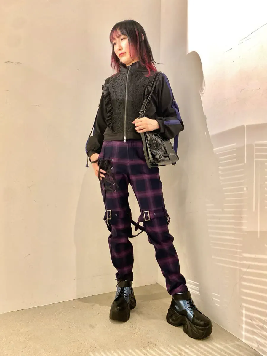 レースアップボンテージパンツ【期間限定価格】 | NIBBLE POISON