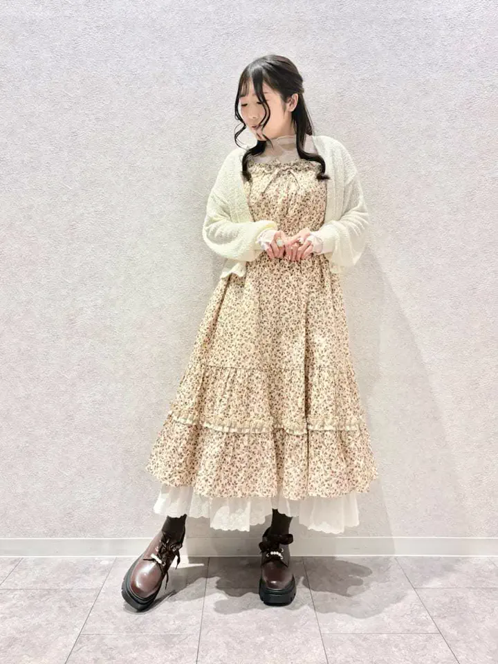 いちご柄ワンピース | axes femme 公式オンラインショップ｜アクシーズ