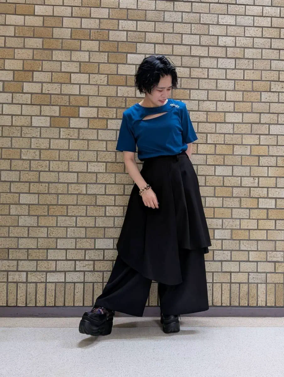 アシメレイヤードパンツ | axes femme 公式オンラインショップ
