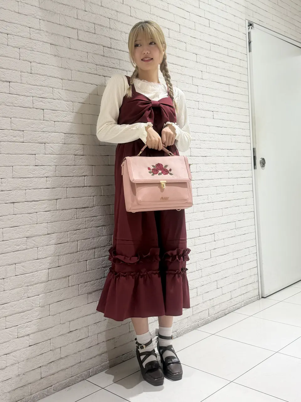 サーチ済み　バラパック バラ刺繍3WAYバッグ【期間限定価格】 | POETIQUE | axes femme