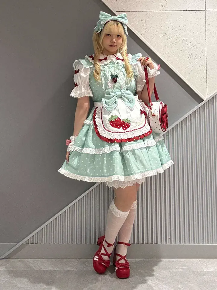 スウィートドットリボンカチューシャ【受注生産】 | Chalmiere | axes