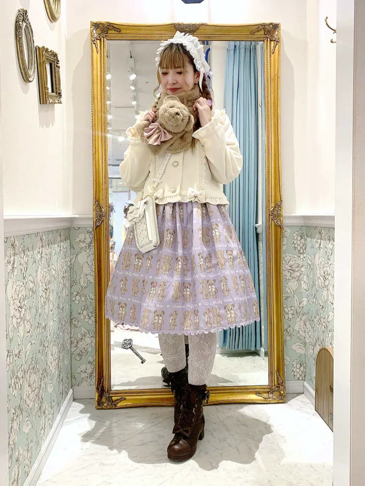 ふわふわくまマフラー | 雑貨 | axes femme 公式オンラインショップ