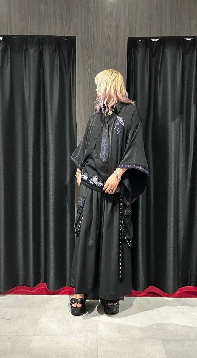 【新品】d.i.a. ネクタイ 背中あき フレアカットソー 菖蒲刺繍ネクタイ | axes femme 公式オンラインショップ｜アクシーズ