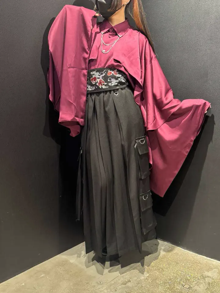 プリーツ袴カーゴパンツ | REZEN | axes femme 公式オンラインショップ