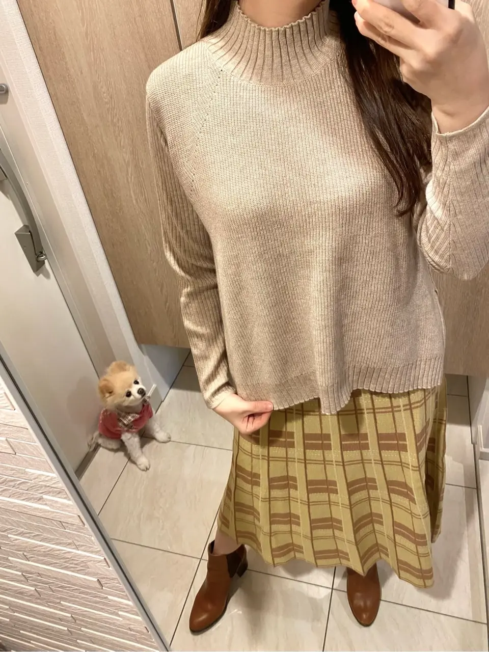 Tiaclasse スタッフJ コーディネート画像