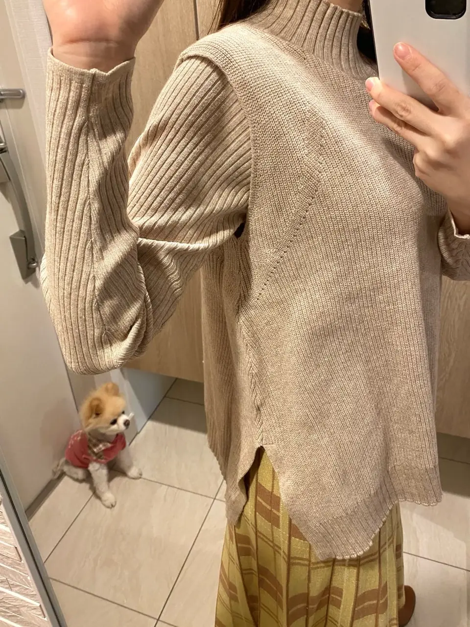 Tiaclasse スタッフJ コーディネート画像