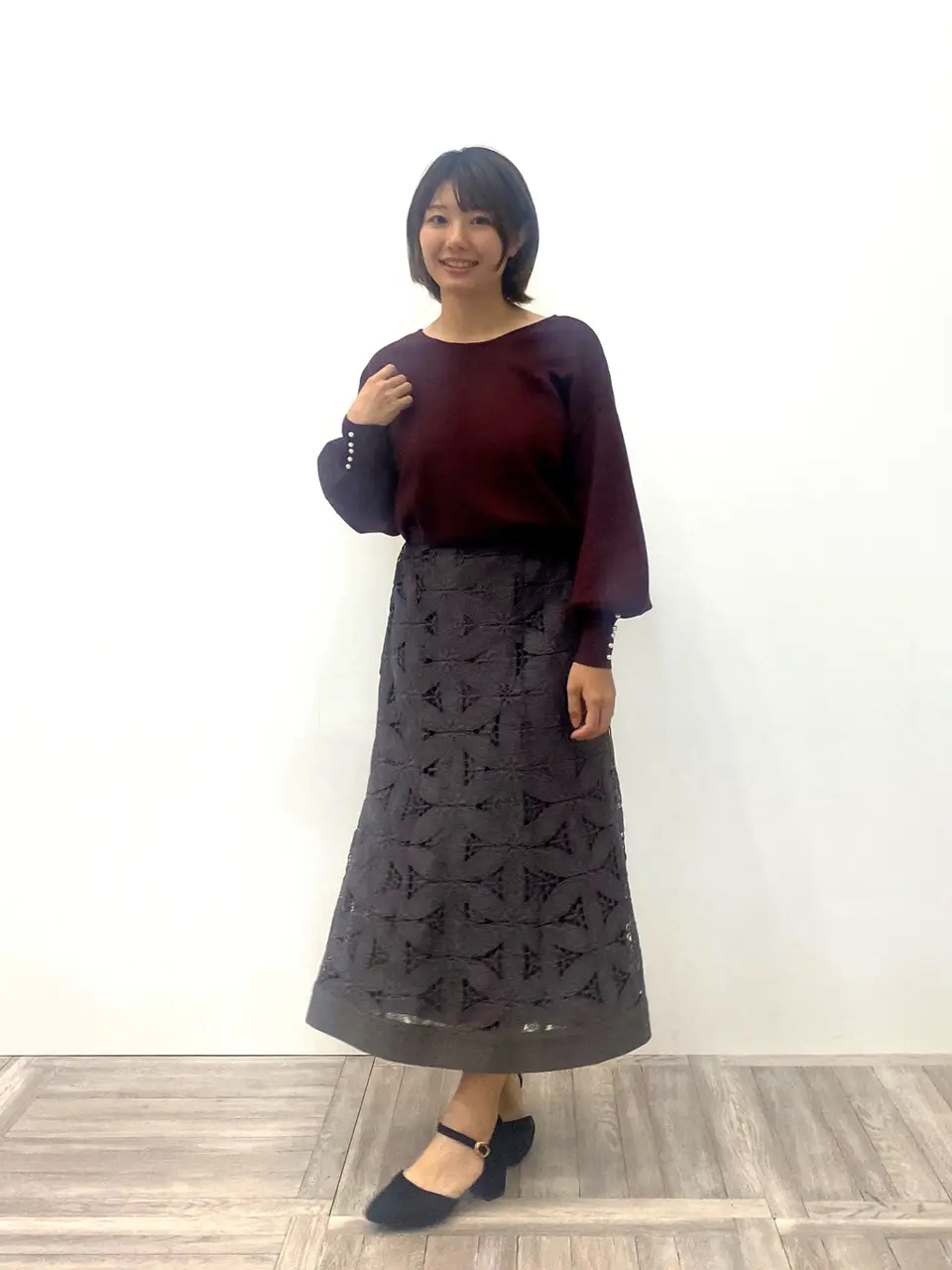 Tiaclasse スタッフ akari コーディネート画像