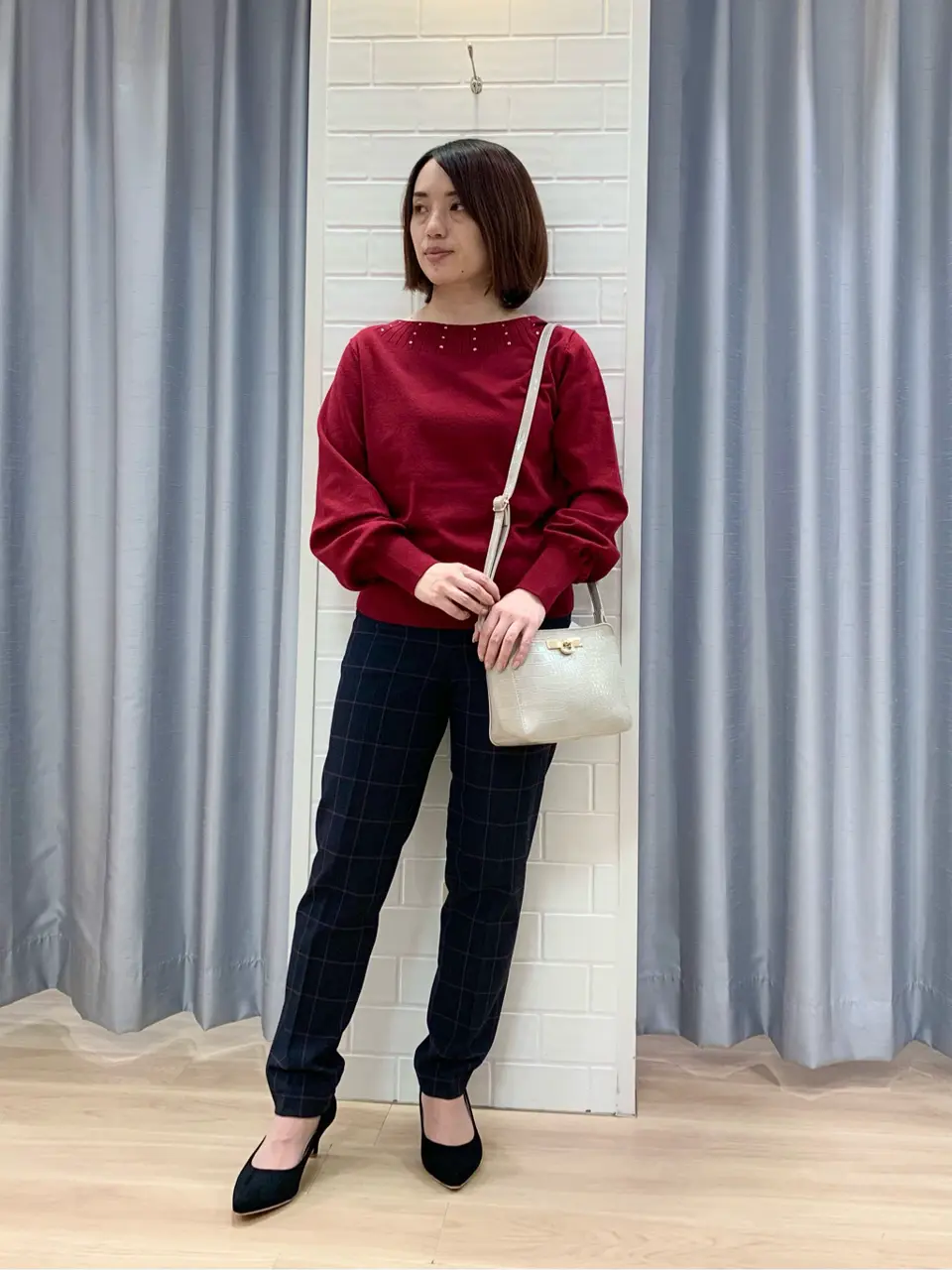 ANY SIS 丸岡 コーディネート画像