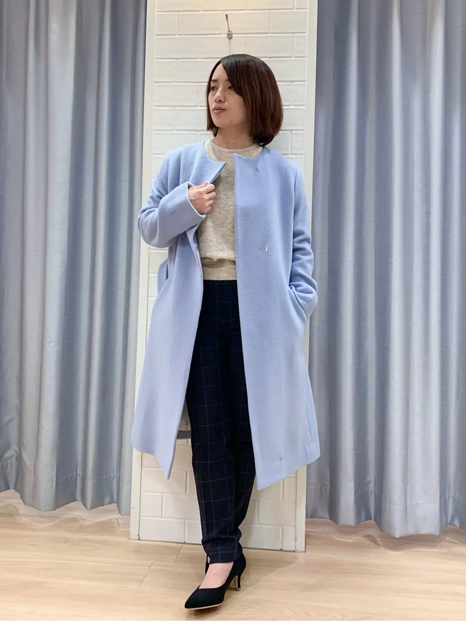 ANY SIS 丸岡 コーディネート画像