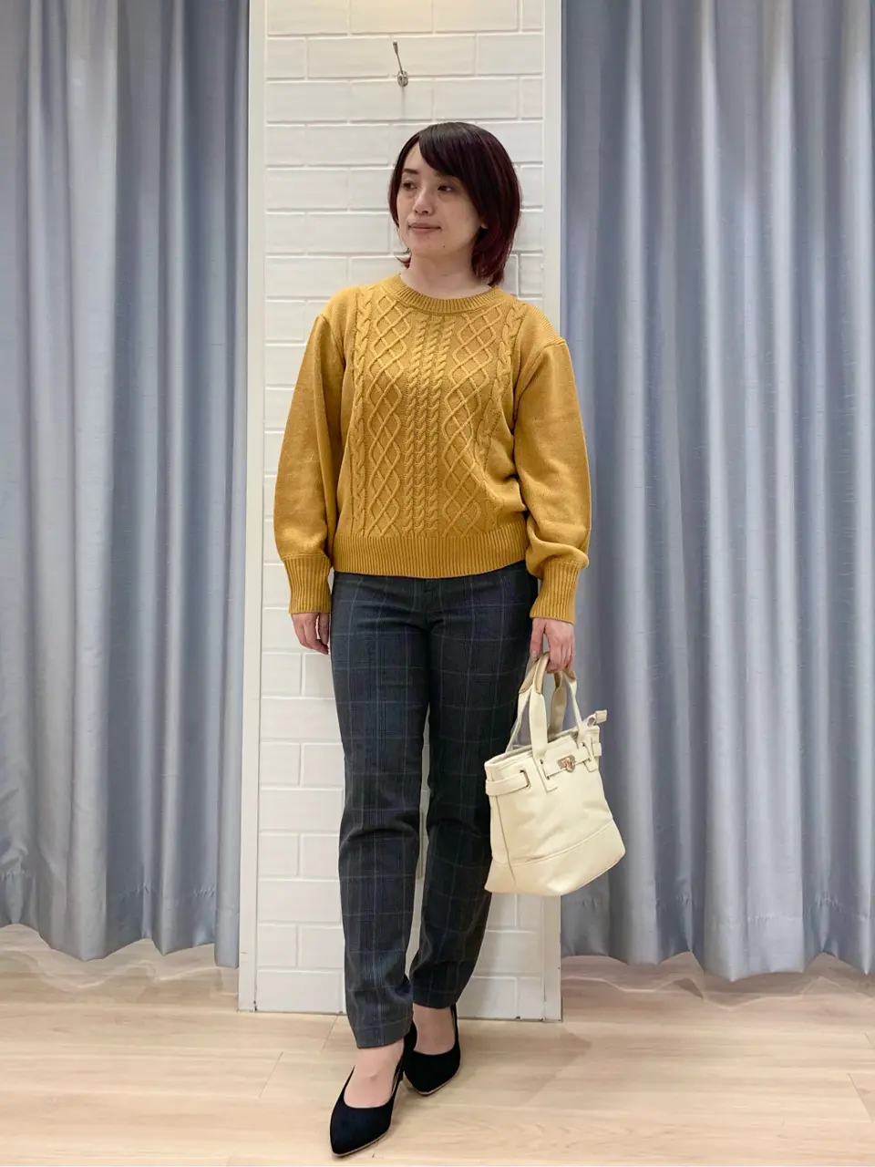 ANY SIS 丸岡 コーディネート画像