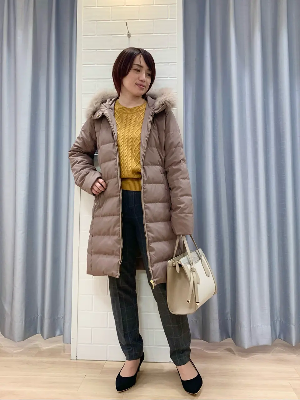 ANY SIS 丸岡 コーディネート画像