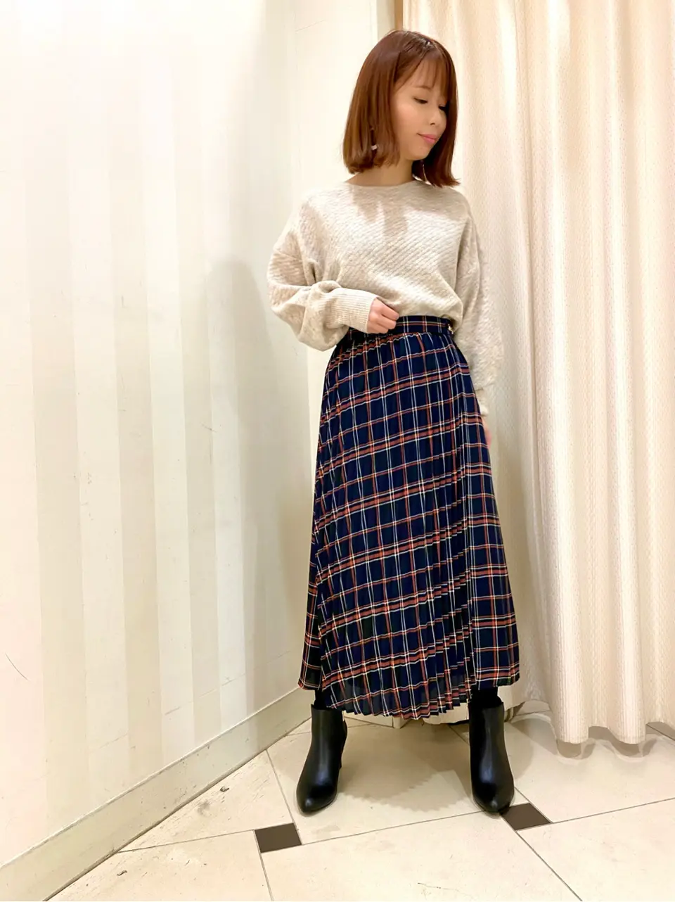 ANY SIS 横尾 コーディネート画像