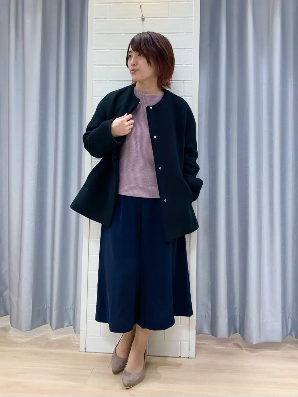 ANY SIS 丸岡 コーディネート画像