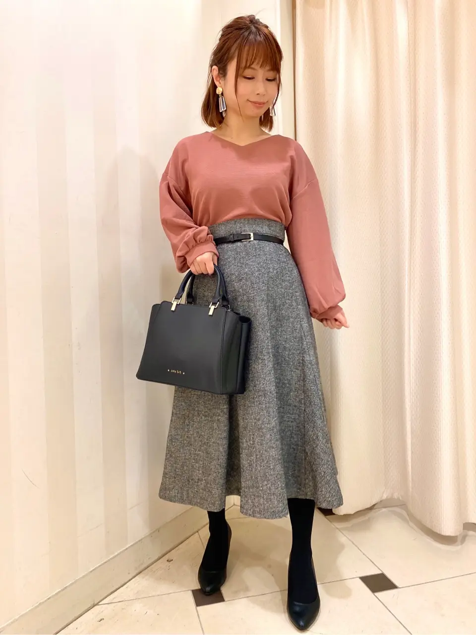 ANY SIS 横尾 コーディネート画像