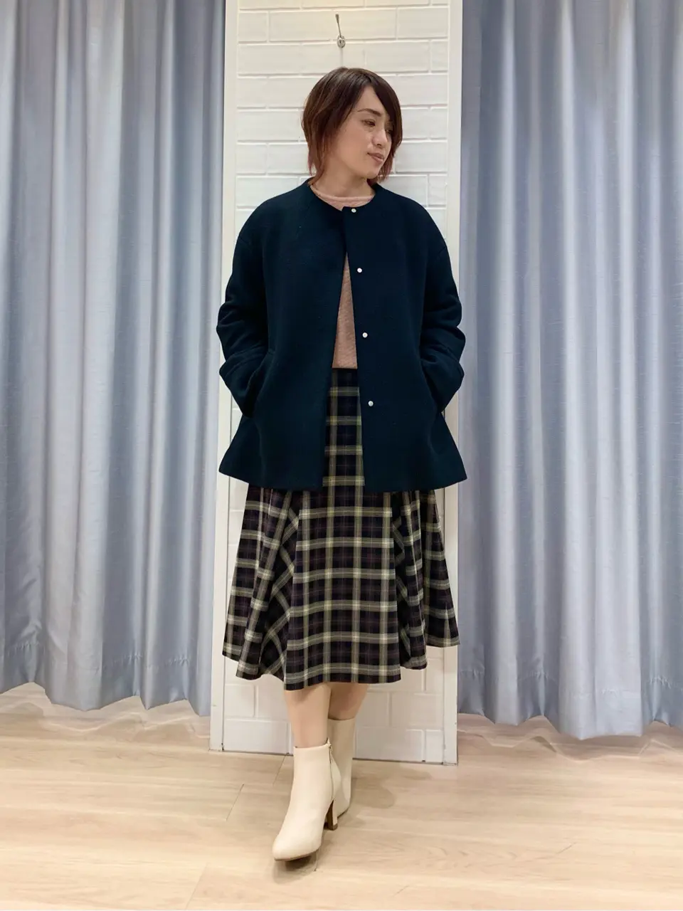 ANY SIS 丸岡 コーディネート画像