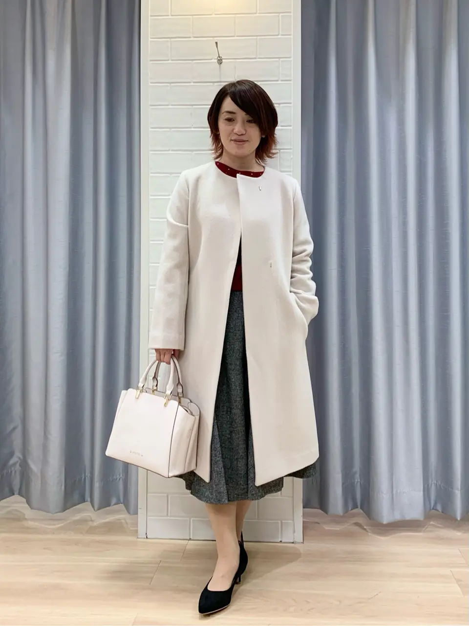 ANY SIS 丸岡 コーディネート画像