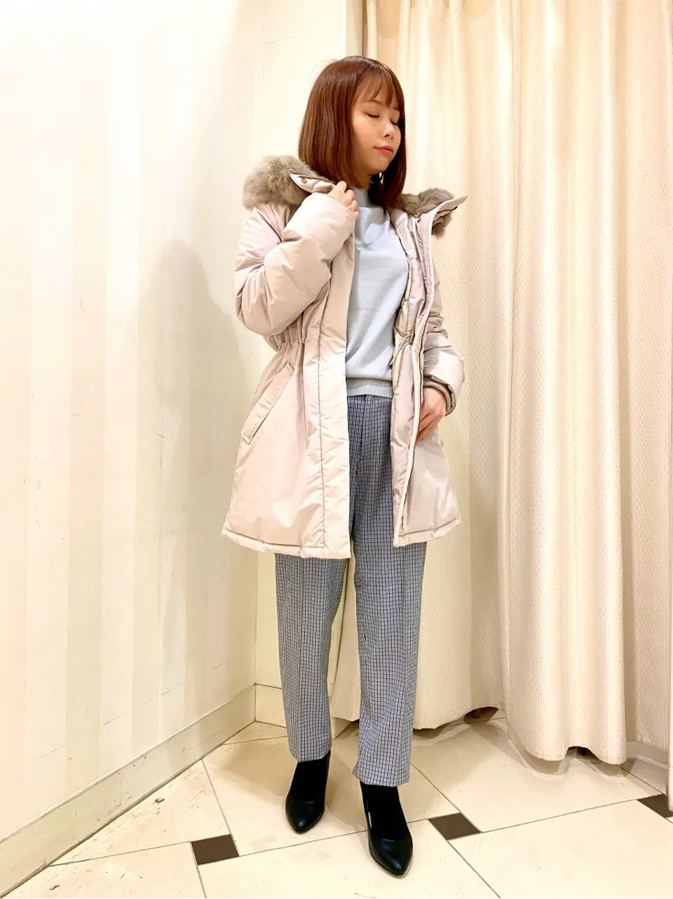 ANY SIS 横尾 コーディネート画像