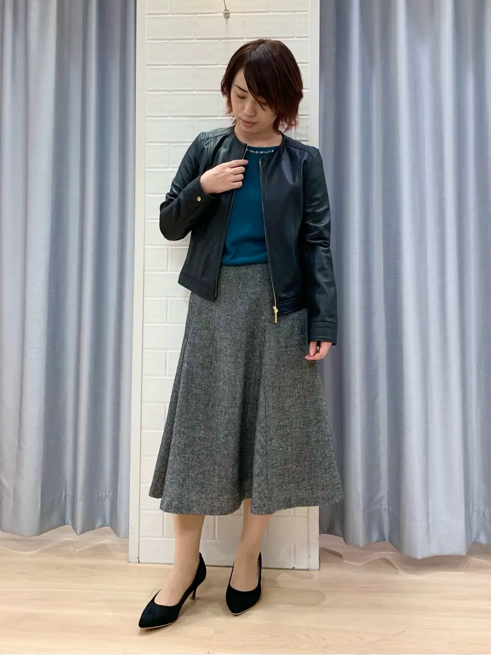 ANY SIS 丸岡 コーディネート画像