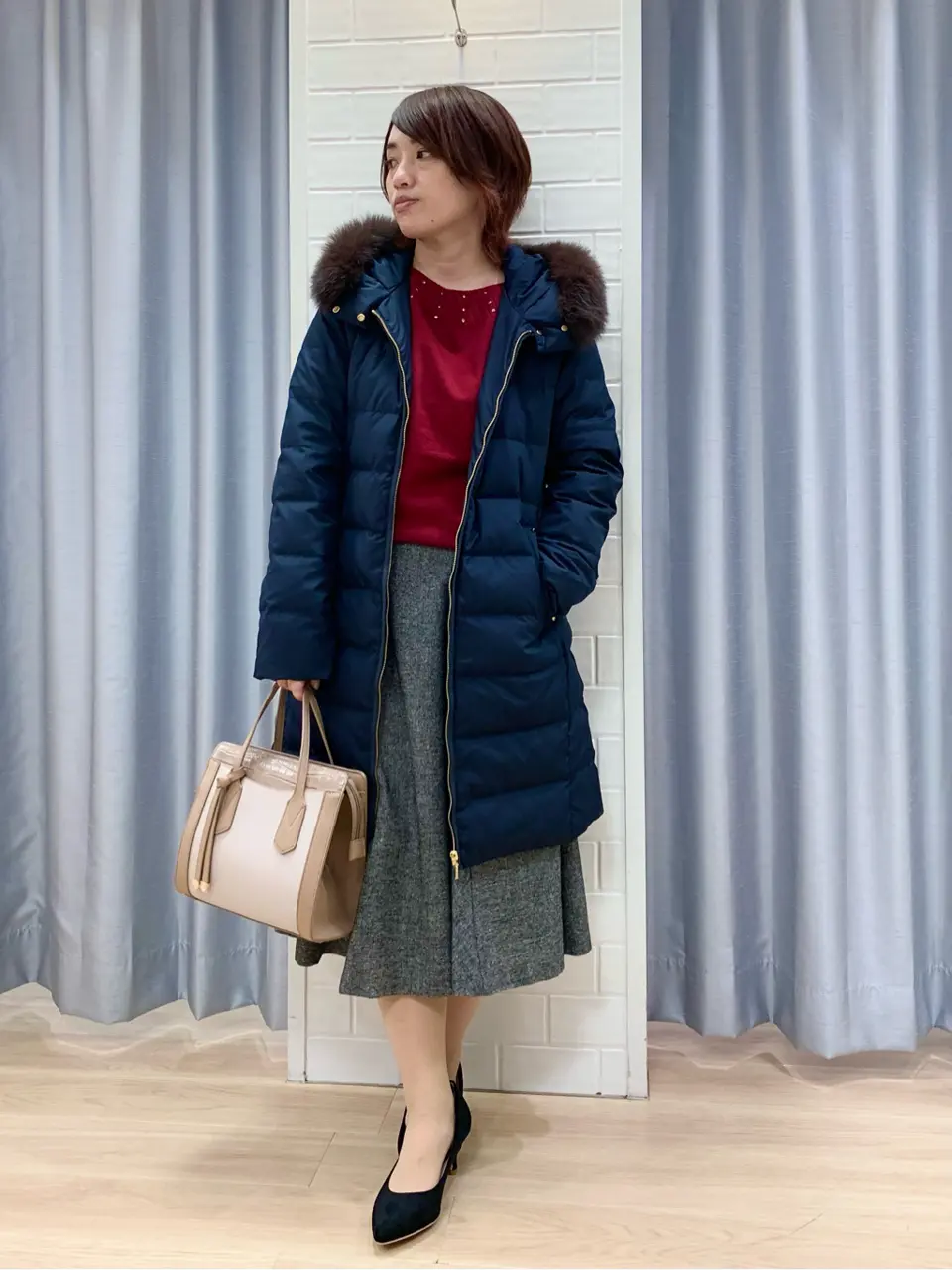 ANY SIS 丸岡 コーディネート画像