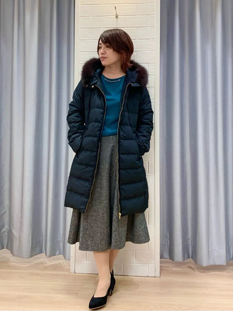 ANY SIS 丸岡 コーディネート画像