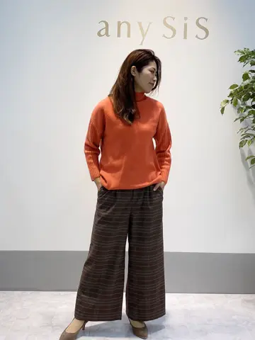 ANY SIS 岡本 コーディネート画像