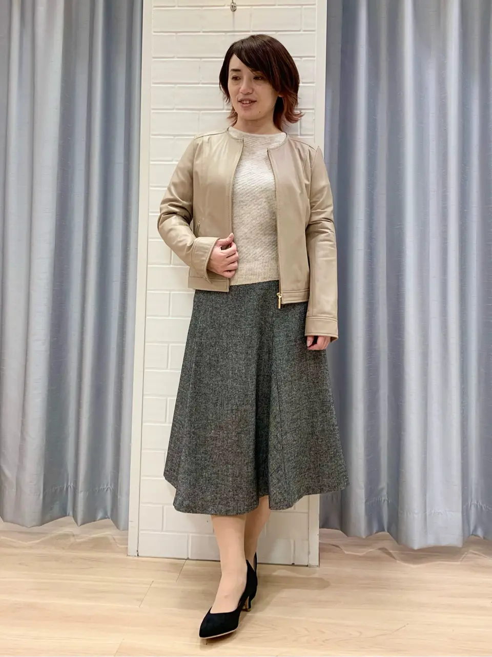 ANY SIS 丸岡 コーディネート画像