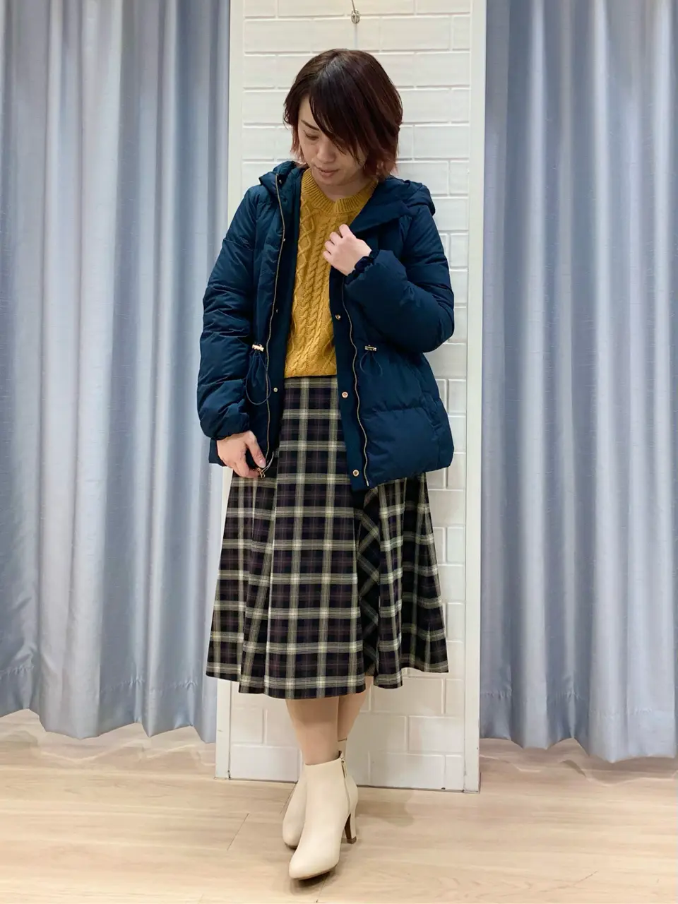 ANY SIS 丸岡 コーディネート画像