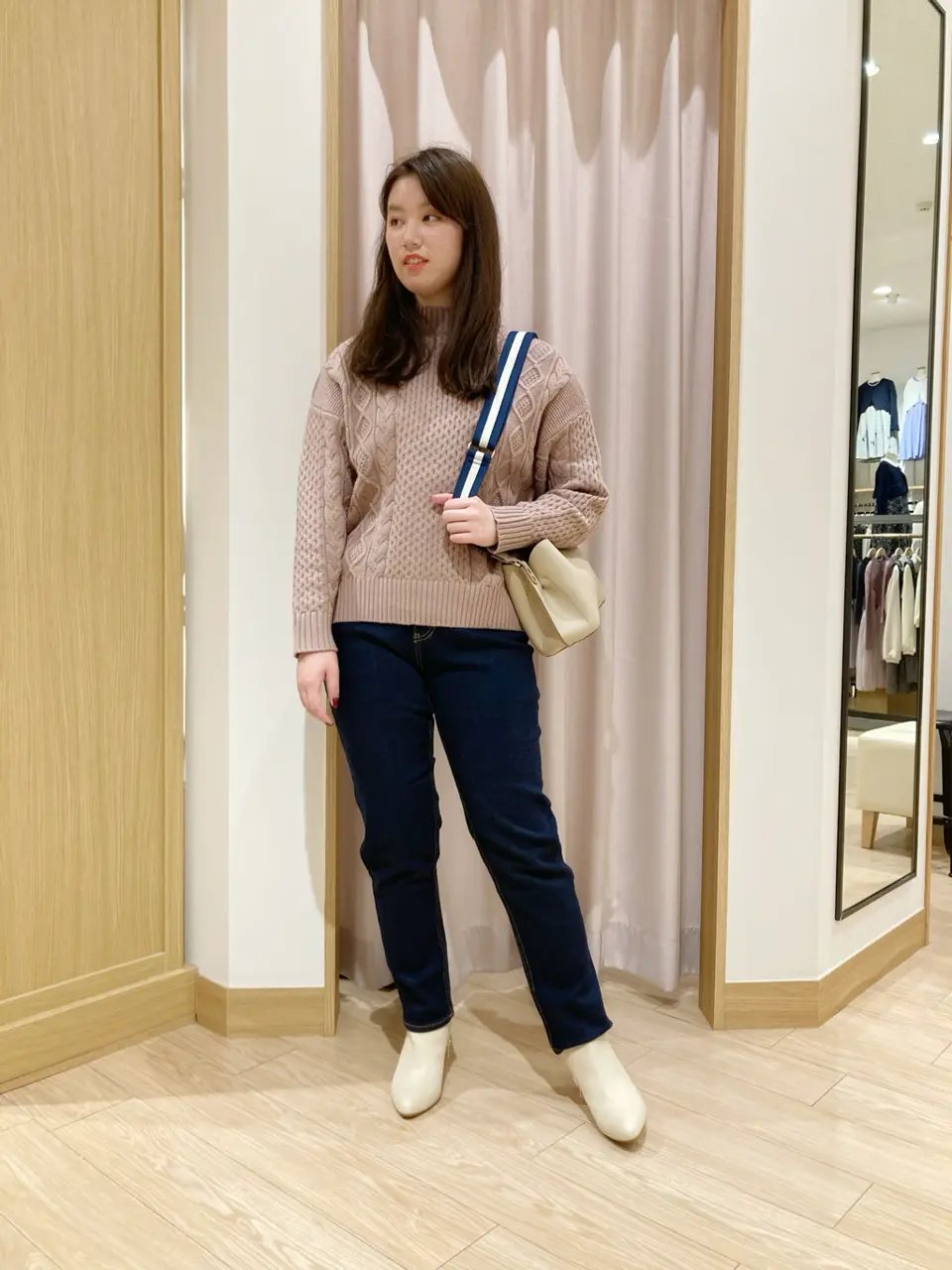 ANY SIS 濱口 コーディネート画像