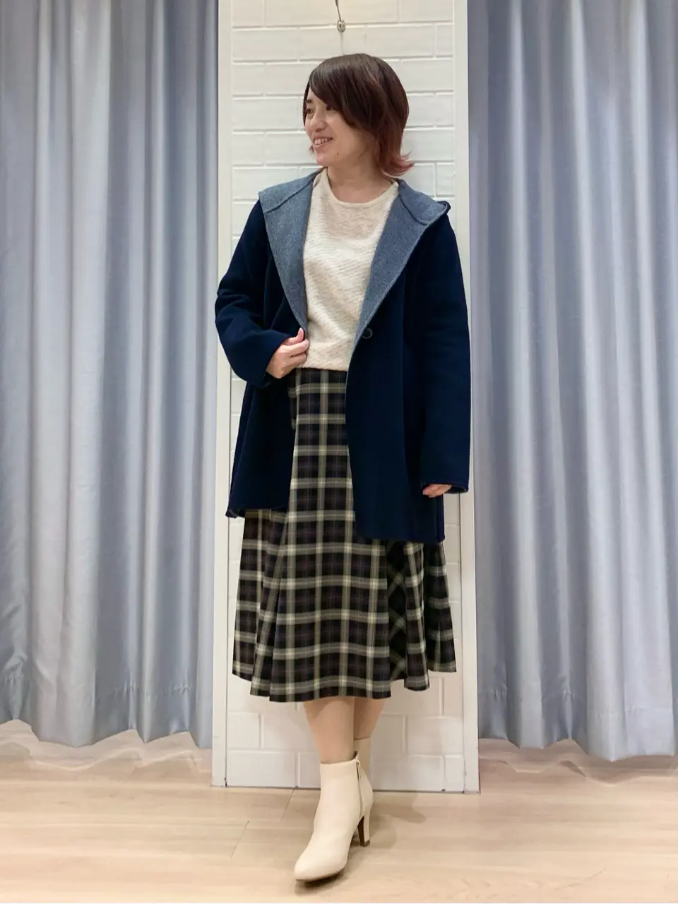 ANY SIS 丸岡 コーディネート画像