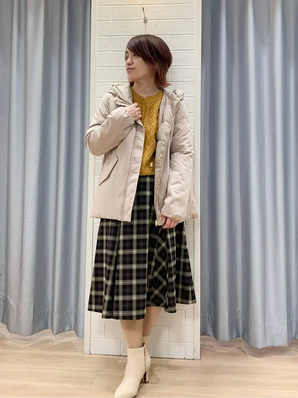 ANY SIS 丸岡 コーディネート画像