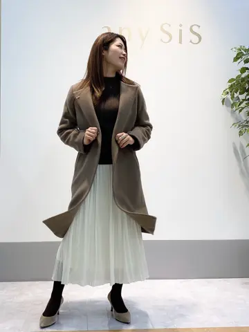ANY SIS 岡本 コーディネート画像