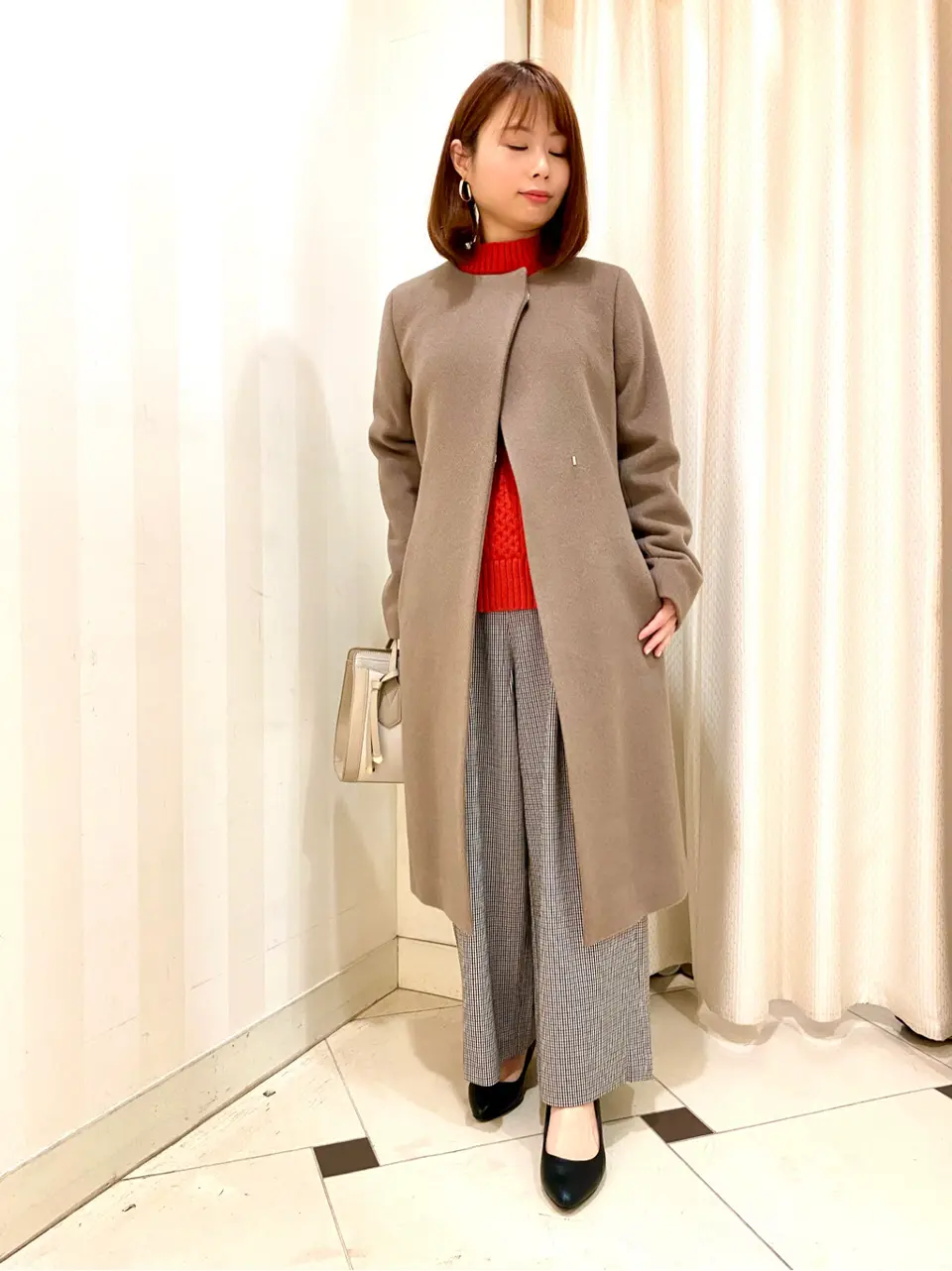 ANY SIS 横尾 コーディネート画像