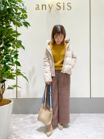 ANY SIS スタッフ コーディネート画像