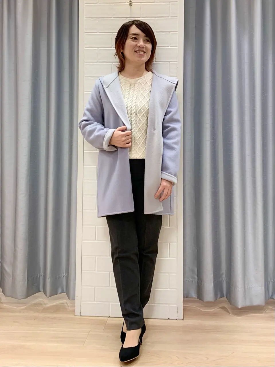 ANY SIS 丸岡 コーディネート画像