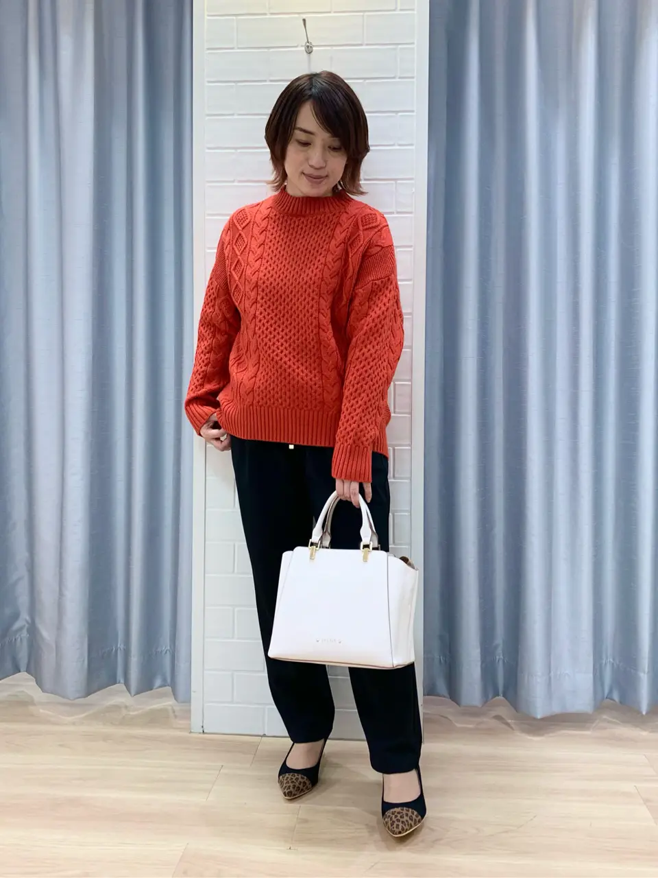 ANY SIS 丸岡 コーディネート画像