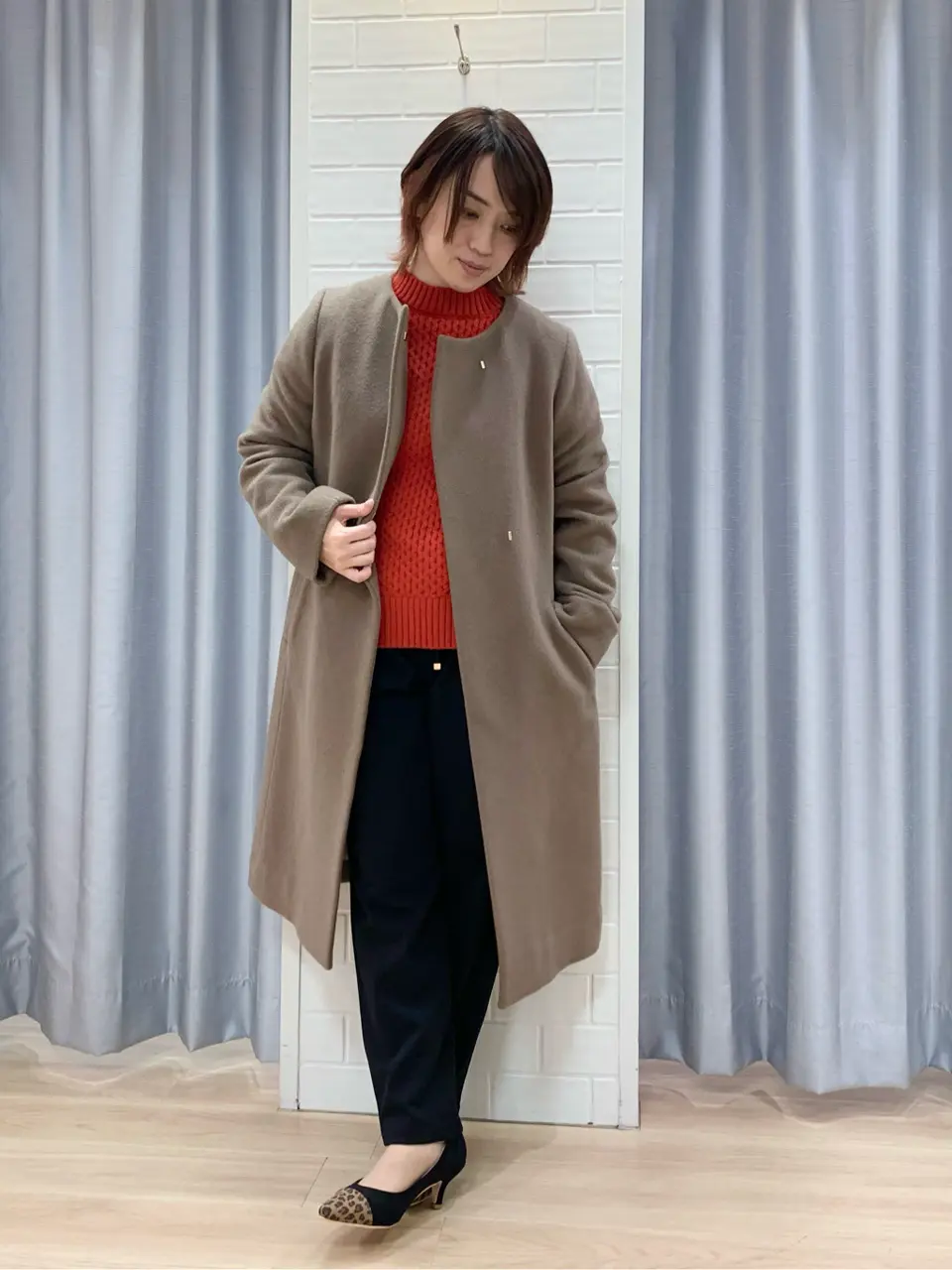 ANY SIS 丸岡 コーディネート画像