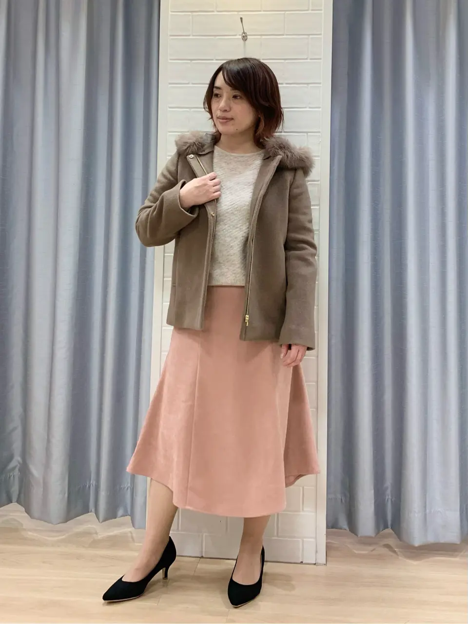 ANY SIS 丸岡 コーディネート画像