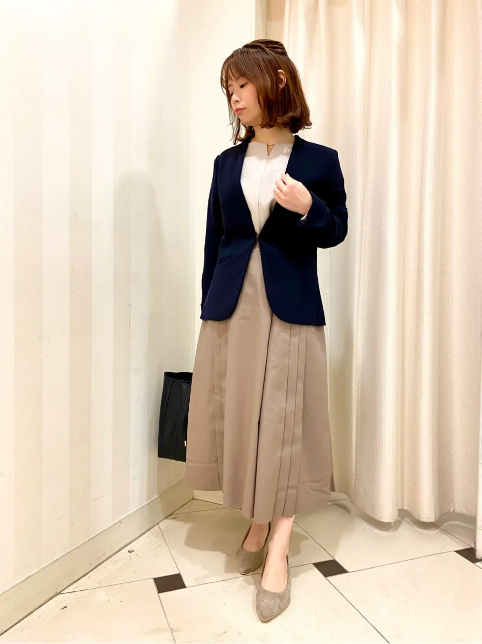 ANY SIS 横尾 コーディネート画像