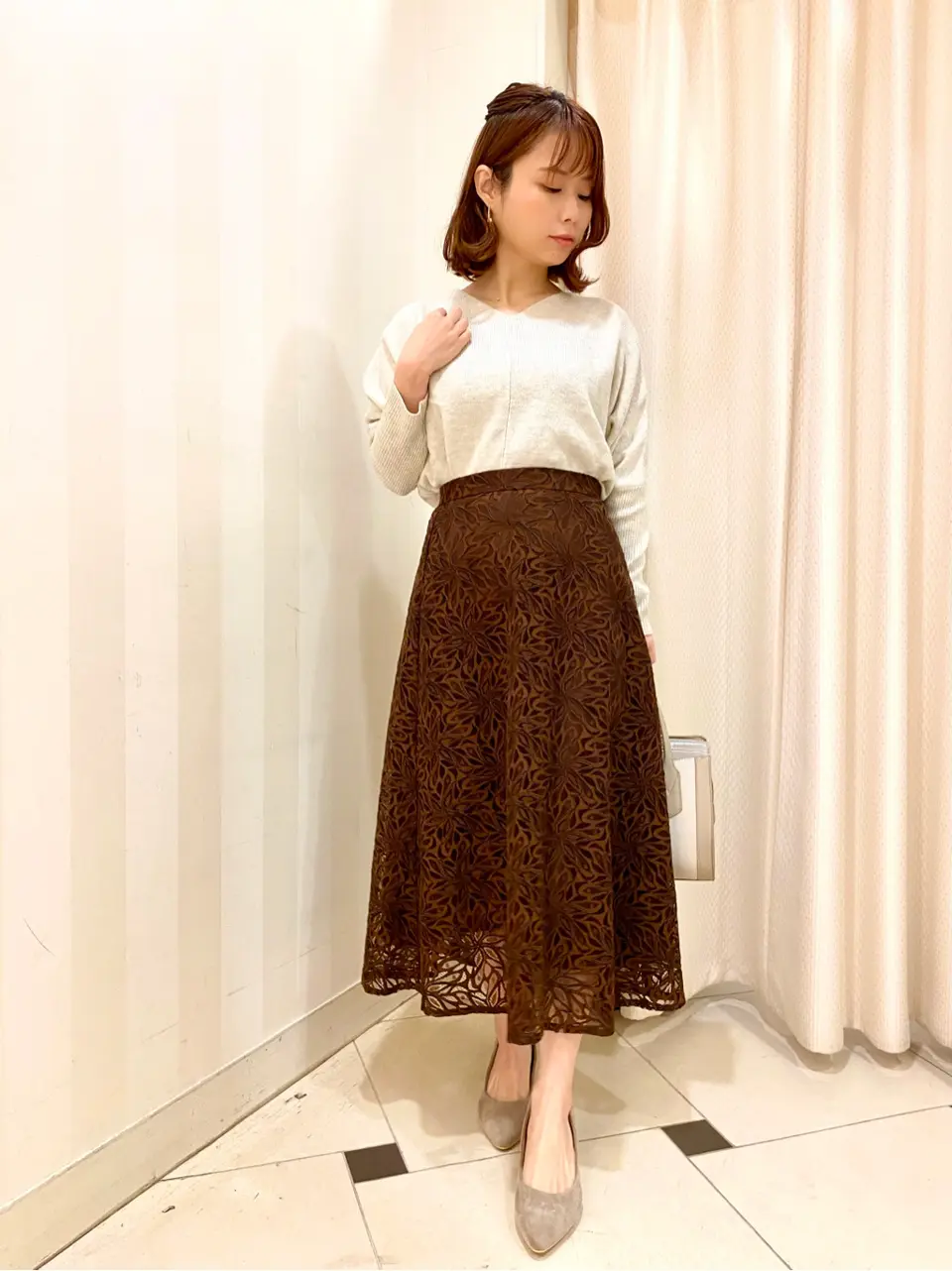 ANY SIS 横尾 コーディネート画像