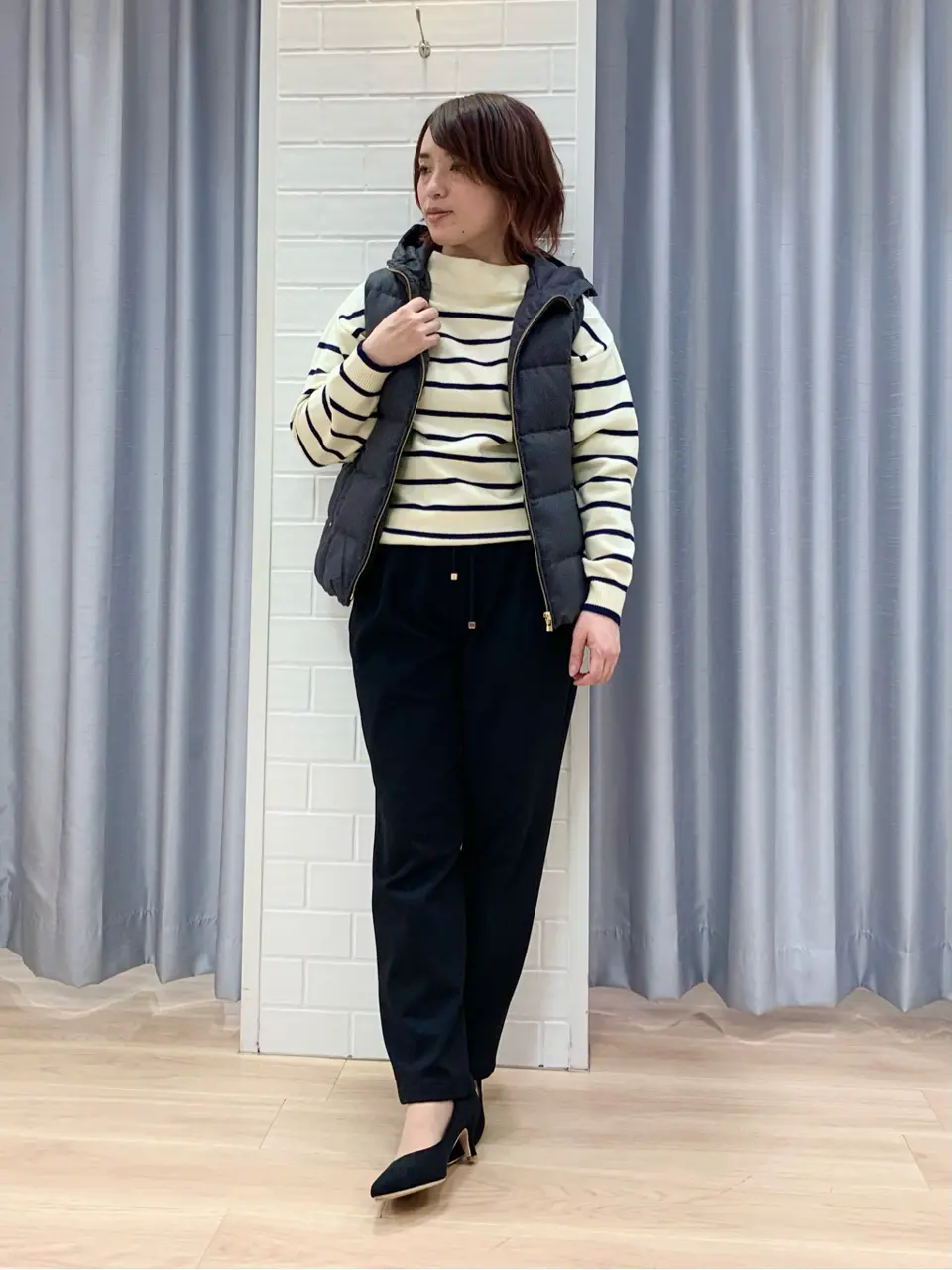 ANY SIS 丸岡 コーディネート画像