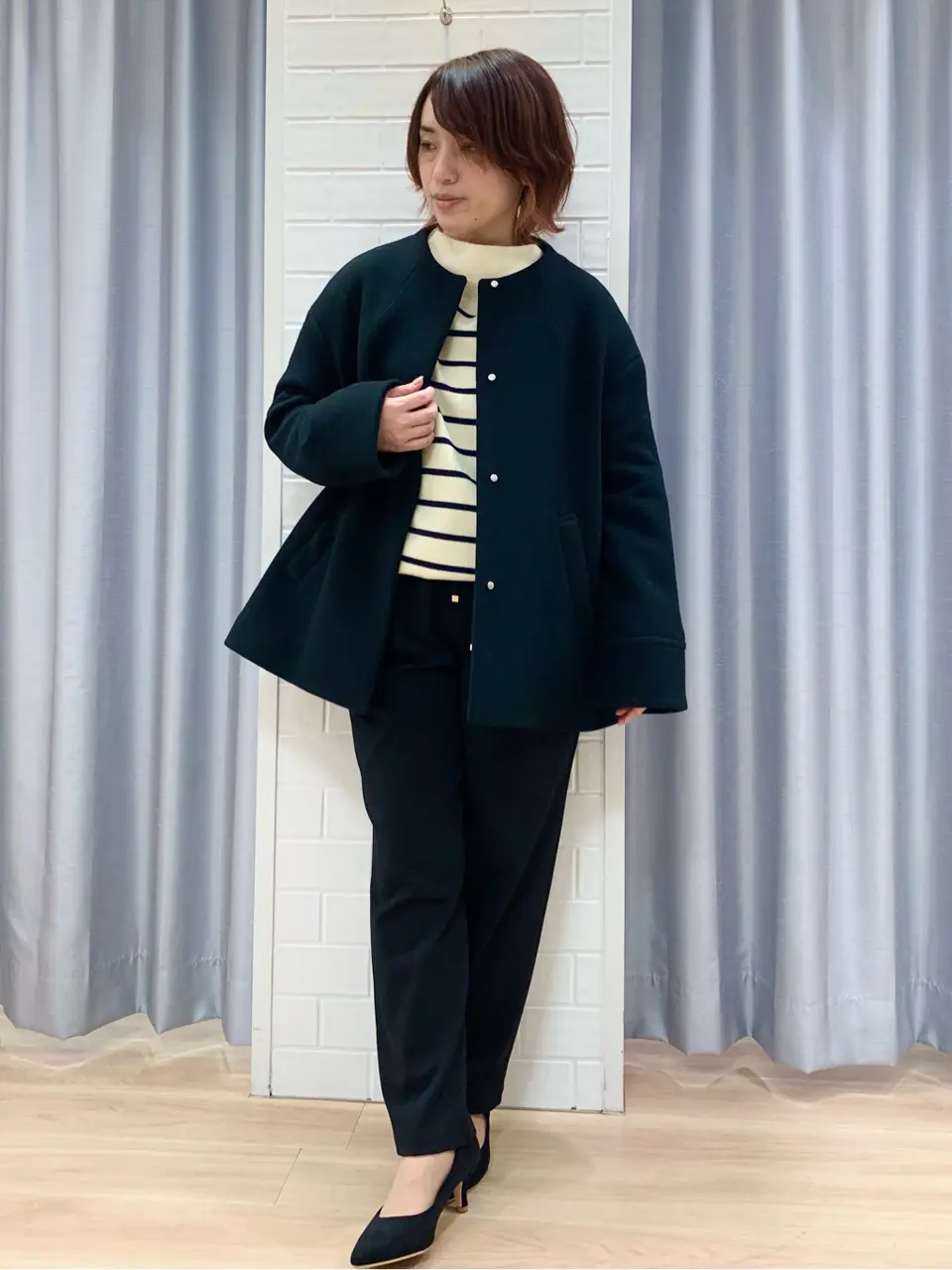 ANY SIS 丸岡 コーディネート画像