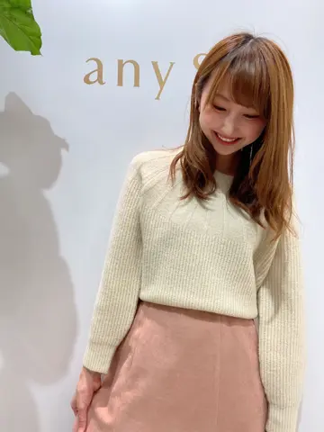 ANY SIS スタッフ コーディネート画像