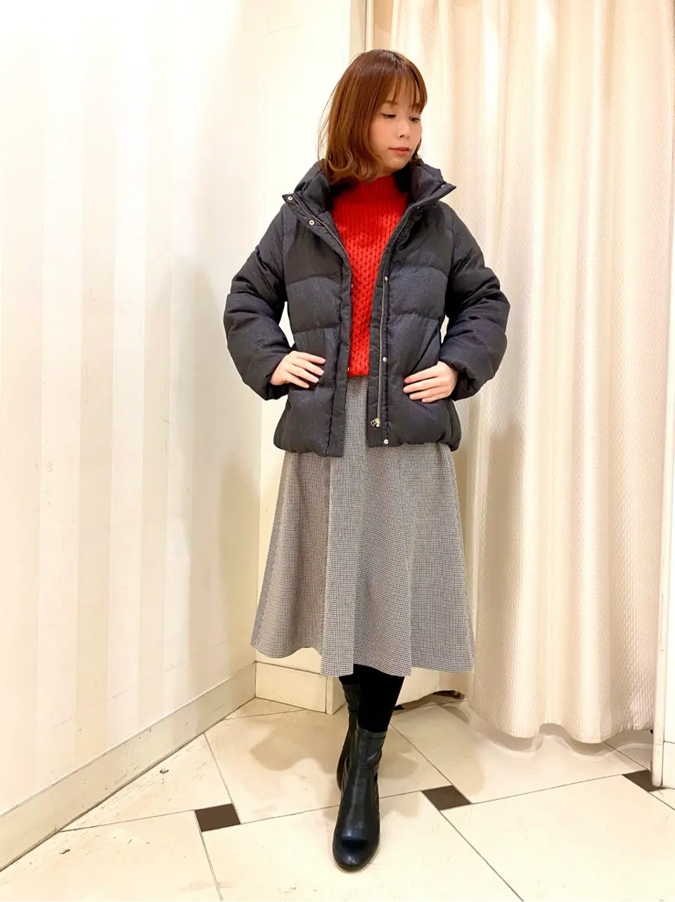 ANY SIS 横尾 コーディネート画像