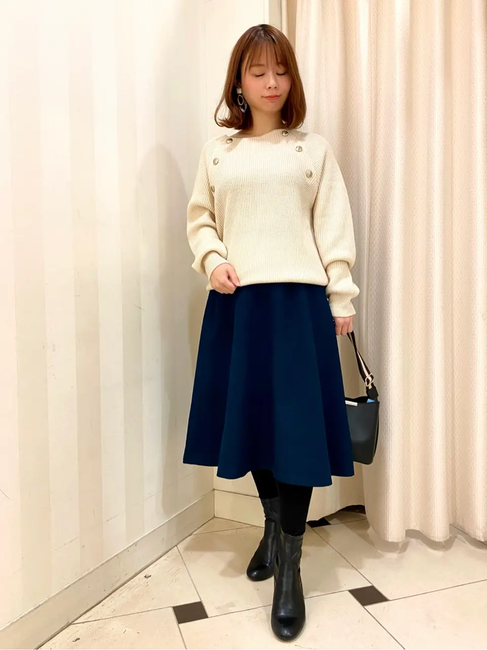 ANY SIS 横尾 コーディネート画像