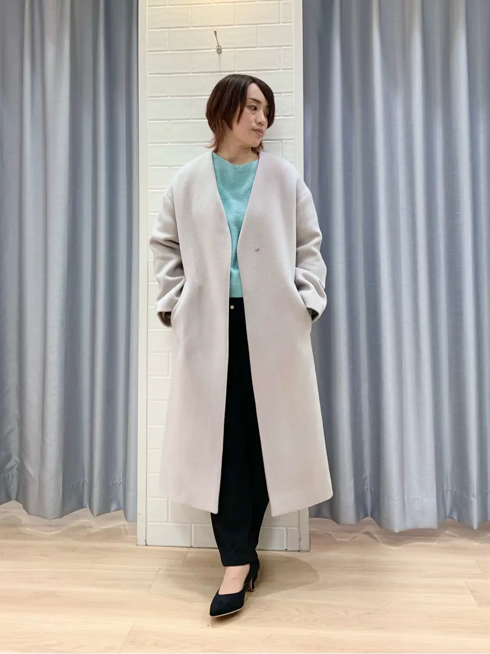 ANY SIS 丸岡 コーディネート画像